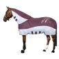 Preview: Imperial Riding Halsteil zu Rain & Flyblanket IRHSuper-dry, Bordeaux/weiß